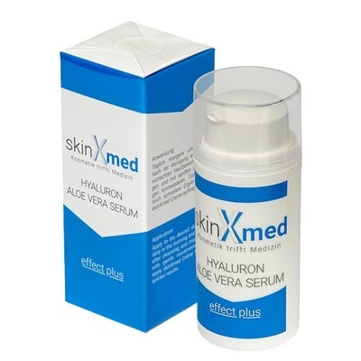 SkinXmed Hyaluron Aloe Vera Serum   feuchtigkeitsspendende Hautpflege