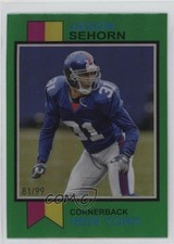 2023 Topps Composite Green Refractor 81/99 Jason Sehorn #1973-20 05ol