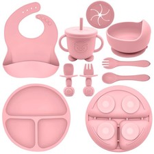Silicone Baby Feeding Set  Baby Weaning Supplies Includes Suction Bowls and ...