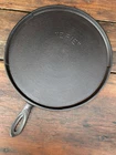 Pre Griswold Erie #10 Cast Iron Griddle