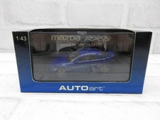 1/43 Autoart Mazda RX-8 tuned by MAZDA SPEED Speed ​​Blue Metallic Model Minicar