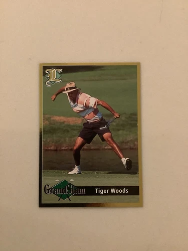 Tiger Woods-2001-Legends Sports Grand Slam-Rookie Card-1994 Amateur Champ-NM/MT