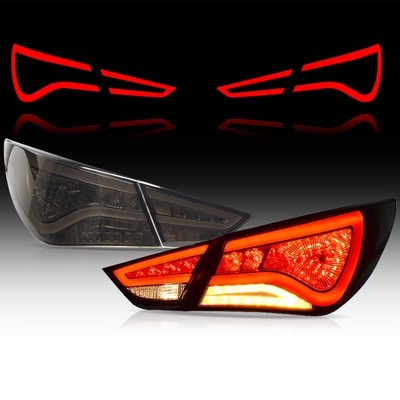 Set VLAND LED Tail Lights For 2011-2014 Hyundai Sonata 6th Gen Sedan Rear Lamps