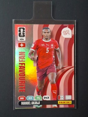 Panini Adrenalyn XL World Cup 2026 Manuel Akanji #454 Fan Favourite NM