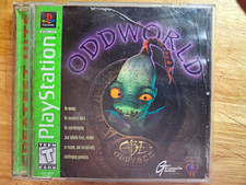 Oddworld: Abe's Oddysee for Sony PlayStation 1 PS1 Greatest Hits NTSC-U/C T