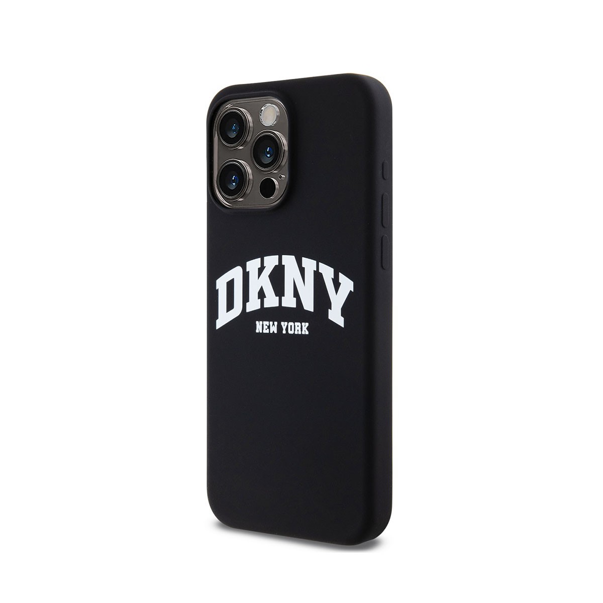 Coque silicone arc pour iPhone 14 Pro noir Liquid Edition protectrice
