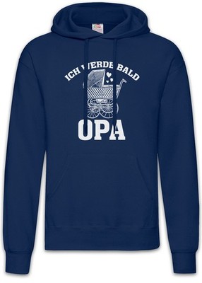 Ich Werde Bald Opa Herren Hoodie Opi Großvater Kind Enkel Grandpa Baby Nachwuchs