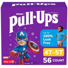 Pull-Ups Learning Designs Boys' Disposable Training Pants Giga Pack - Size 4T-5T