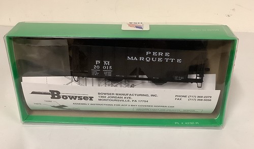 Bowser HO - ACF 70 toneladas 2 bahías cubierta tolva kit Pete Marquette #55633 nuevo | Zustand: New
