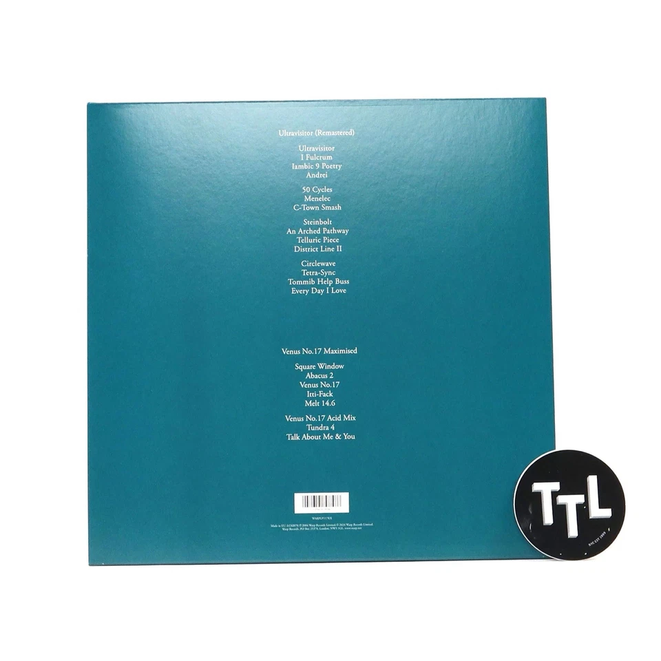 SQUAREPUSHER Ultravisitor - Deluxe Edition Vinyl 3LP Warp Records - Image 3 of 3