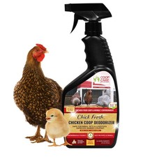 Chick Fresh - Odor Control Spray for Backyard Chickens. Eliminator of Chicken...