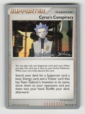 Cyrus's Conspiracy(Stephen Silvestro) 105/127 World Championship Deck Pokemon NM