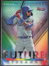 2021 Bowman's Best Bowman Future Vibrance Luis Rodriguez #BFV-21 Dodgers