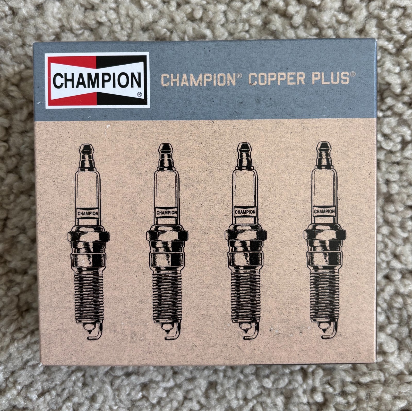 Champion CCH-801 N3C Spark Plugs - Set of 4 NEW