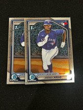 Andres Arias (2) 2024 Bowman Chrome 1st #BCP-236 Blue Jays