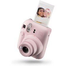 Instax Mini 12 Rosa - Fujifilm - Fotocamera Istantanea con Stile e Colore per Og