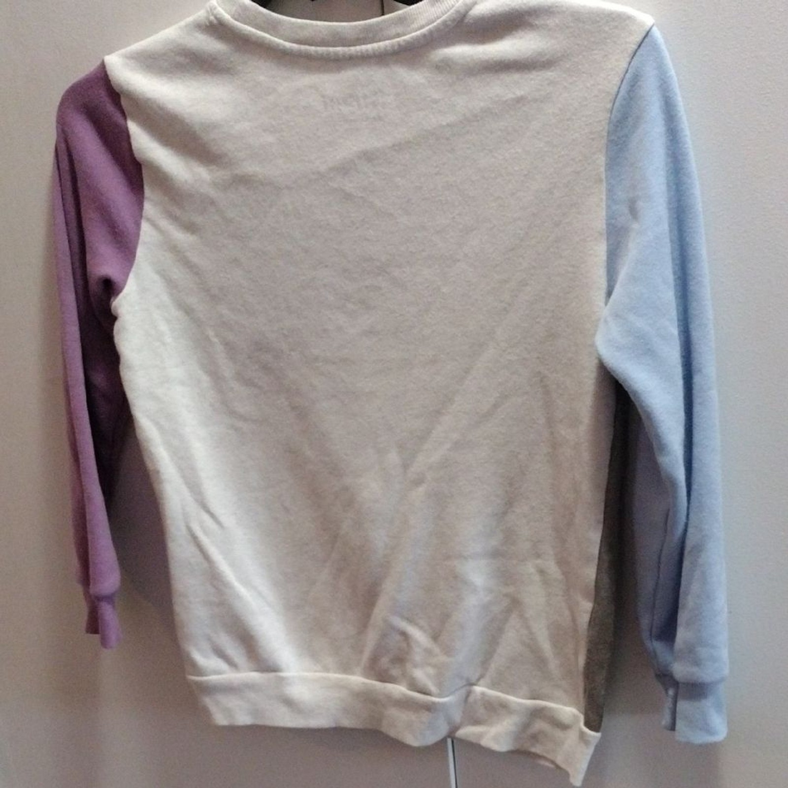 Disney Lilo And Stitch Blue and Purple Sweatshirt Girl's XL image 3