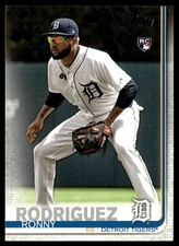 2019 Topps Ronny Rodriguez Rookie Detroit Tigers #667