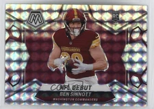 2024 Panini Mosaic NFL Debut Mosaic Prizm Ben Sinnott #287 Rookie RC