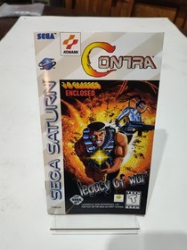 Contra: Legacy of War (Sega Saturn, 1997) W/ 3D Glasses