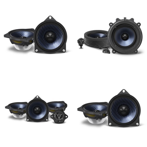 Alpine Tesla Audio Upgrade, Model 3 Speaker Bundle ( EV-65C-T, EV-40M-T (2) ...