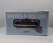 Conair Flocked Ceramic 1 1/2-inch  1 3/4-inch Hot Rollers 12 Clips WAVES VOLUME