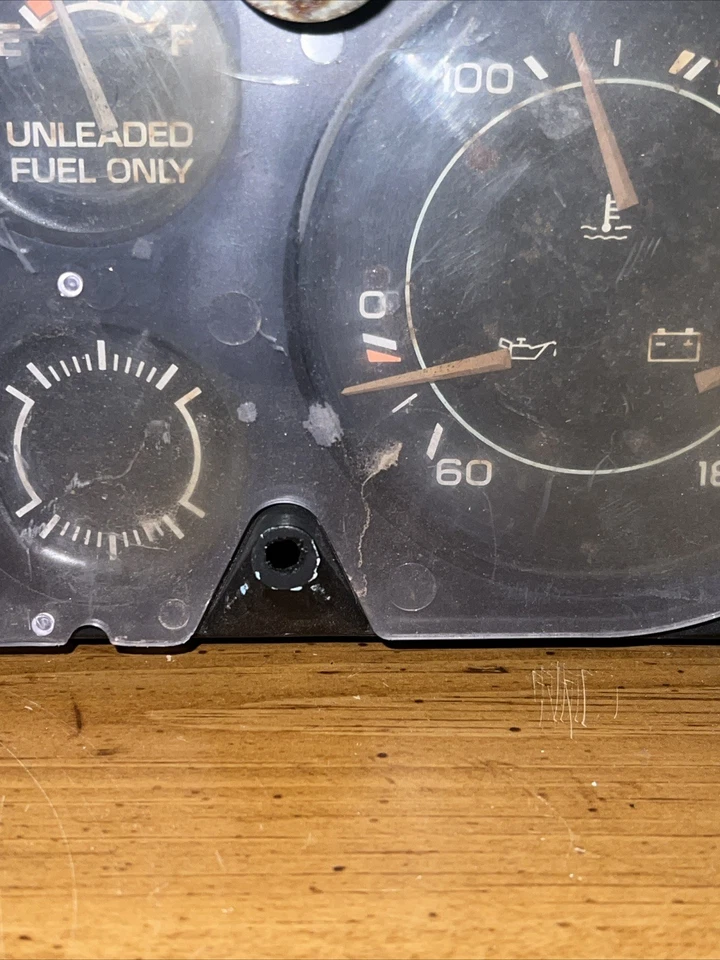 1978-1985? RELOJ MEDIDORES VELOCÍMETRO CLUSTER FURGONETA VAN CHEVY G10 G20 Foto 4 de 4