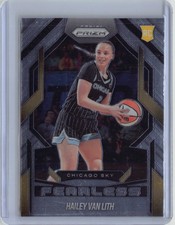 2025 Panini Prizm WNBA #12 Hailey Van Lith Fearless