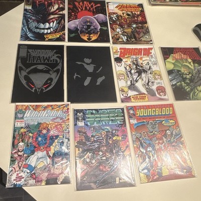 Image Comics 10 issue lot of first issues Pitt, Max,Wildcats etc