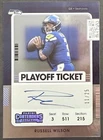 2021 Russell Wilson Panini Contenders Playoff Ticket Auto 11/25 SSP