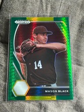 72525 2021 Panini Prizm Draft Picks Hyper Green Yellow Mason Black