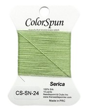 ColorSpun 3-Strand Silk Needlepoint Thread, 10 Yard Smooth and Lustrous Silk ...