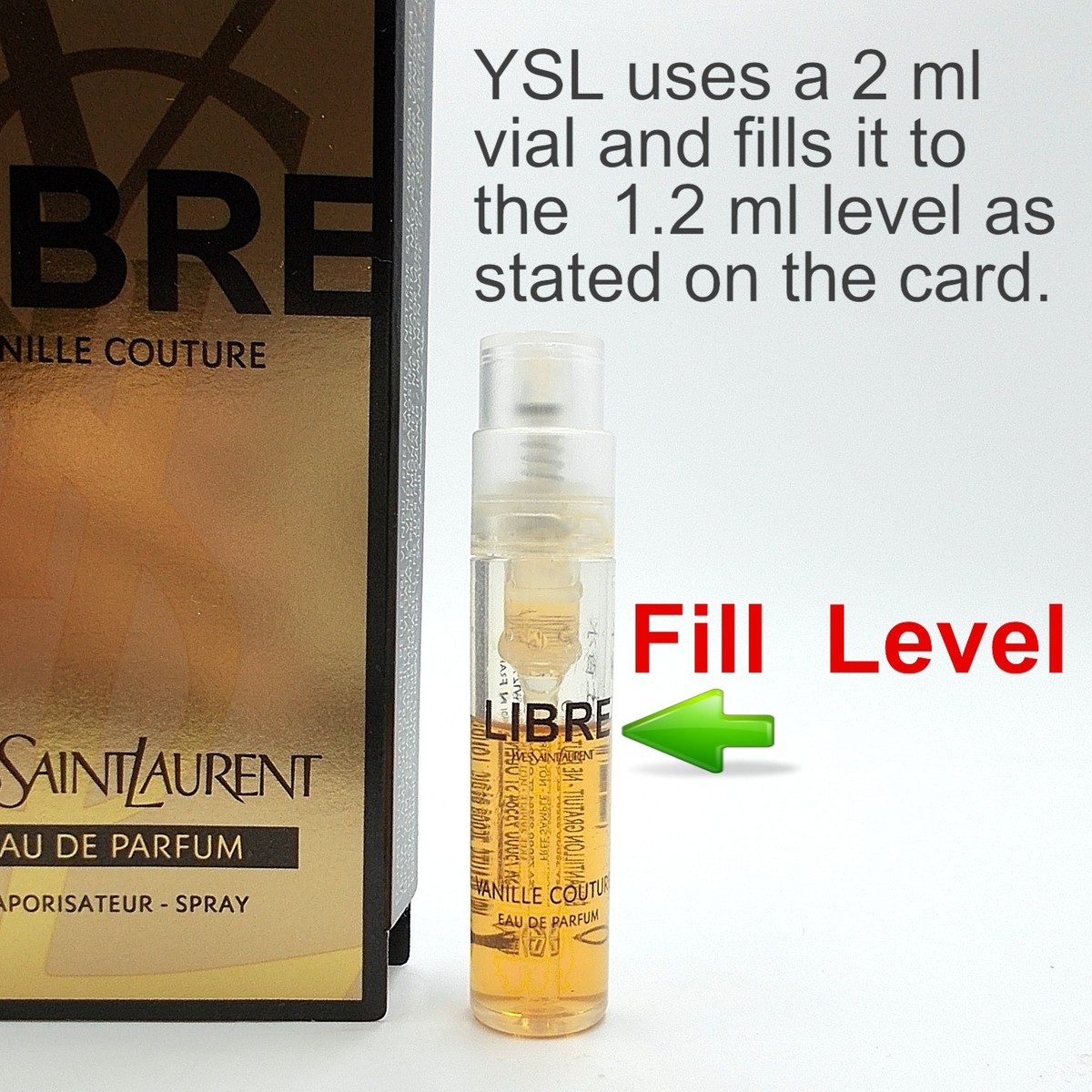 YSL Libre Vanille Couture eau de parfum 1.2 ml Limited Edition