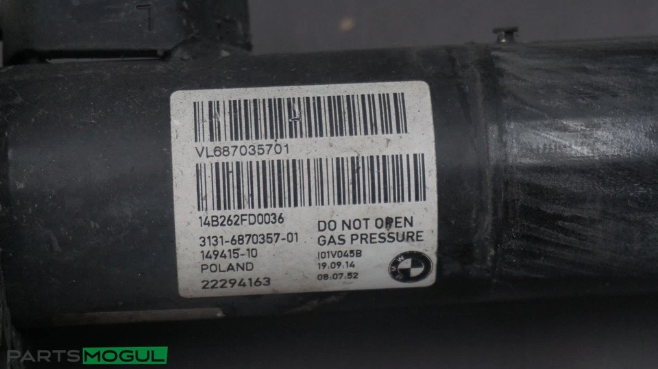 2014-2017 宝马 i3 I01 REX 左前驱动侧减震支柱吸收器 6870357 原始设备制造商 — 第 4/4 张图片