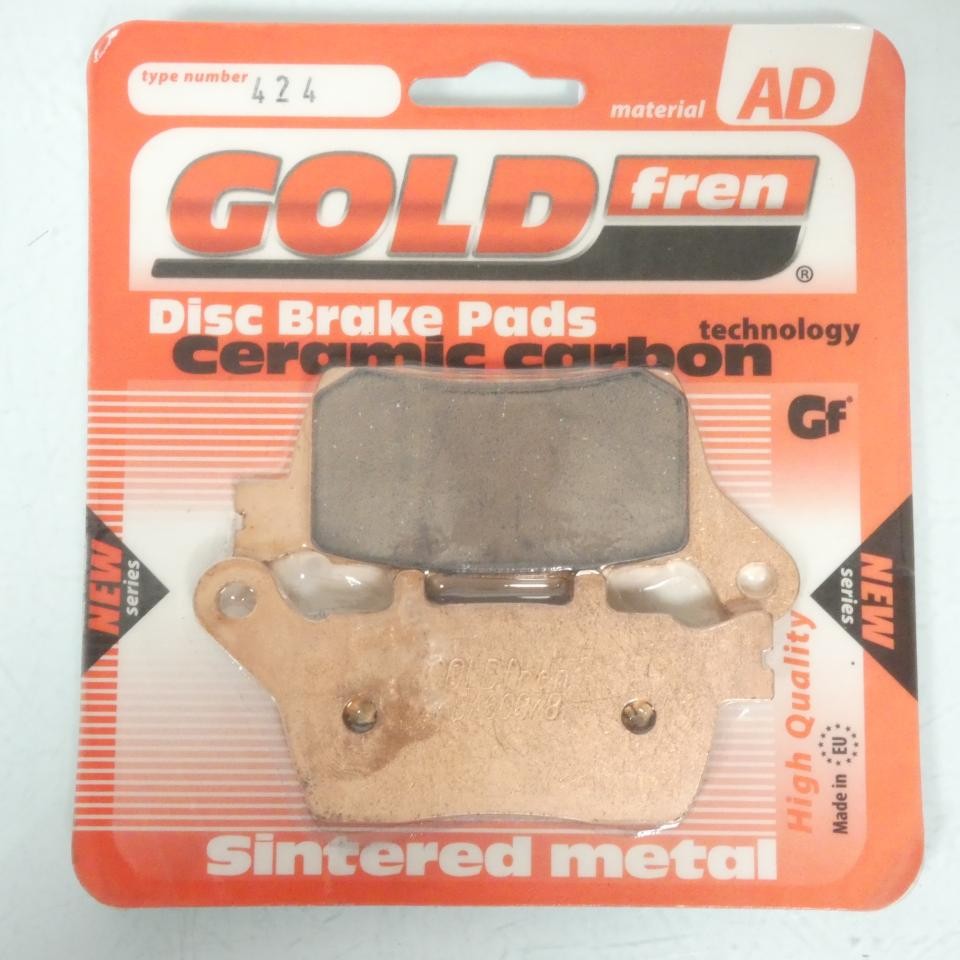 Plaquette de frein arrière Gold Fren pour moto Yamaha Niken GT 850 de 2019 à 2022