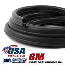 20FT U Shape Rubber Seal Weather Strip Door Edge Moulding Trim For Honda Pilot
