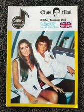 Elvis Mail - The Official ELVIS PRESLEY Fan Club Of Great Britain Oct/Nov 1986