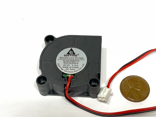 4 Pieces 5V Brushless 4015 Cooling Fan Blower 2pin 40mm x 15mm 4cm G34 - Picture 5 of 6