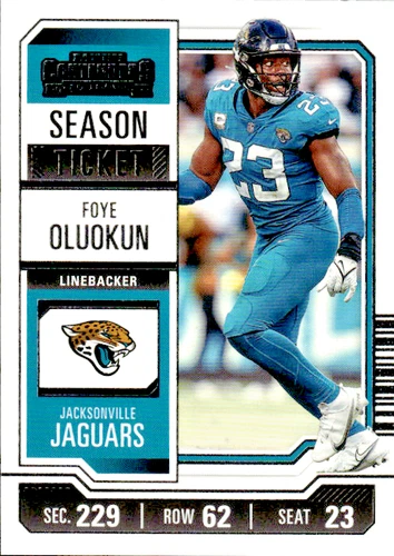 2023 Panini Contenders Foye Oluokun #46