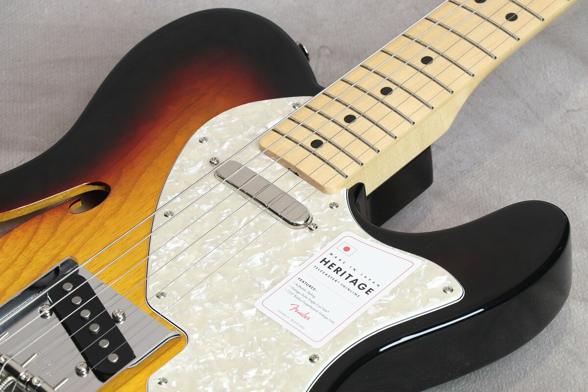 Fender Made in Japan Heritage 60 Telecaster Thinline 3-Color