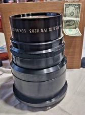 D.O. INDUSTRIES 310mm F3.3 LARGE FORMAT CAMERA LENS DYNAMIC OPTICS LARGEST LENS