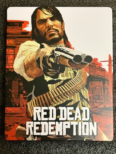 Red Dead Redemption PS3/XBOX Custom Made G2 Steelbook Case (NO GAME) - Picture 1 of 4