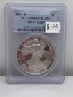 1994-P American Silver Eagle Proof PCGS PR69 DCAM