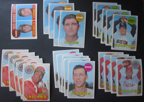 1969 Topps Baseball - Pick Choose Complete Your Set (1-660) NM Vending - Picture 74 of 132