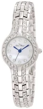 Lucien Piccard Women's 26923SS Catelli Austrian Crystal Accented Brass Watch