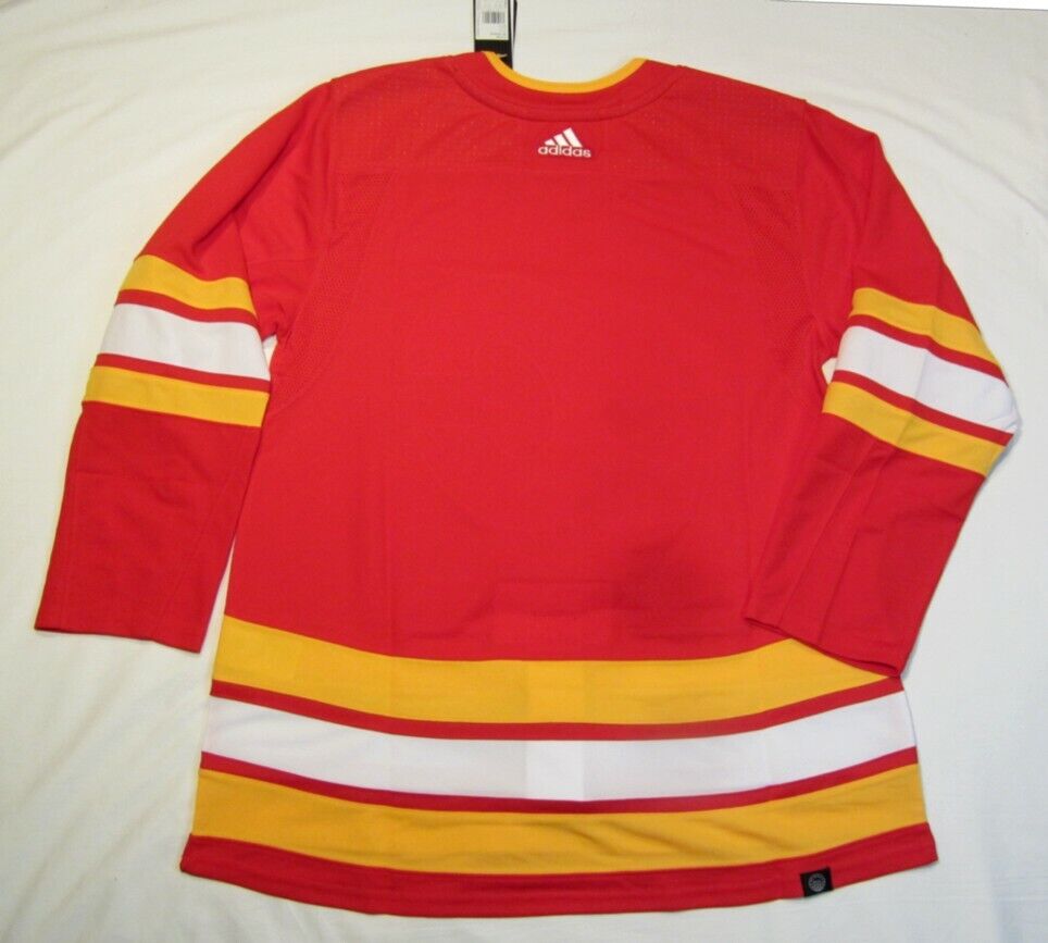 Men's NHL Calgary Flames Adidas Primegreen Home Red - Authentic