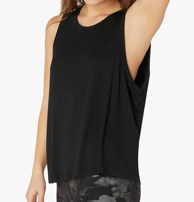 beyond yoga balanced muscle tank