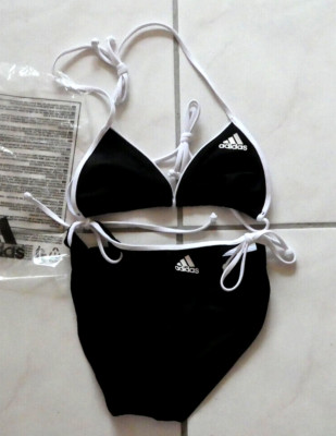 Adidas, Original Women's Black Triangular Bikini Fb.Schwarz Gr.34 Art.625532 NEU