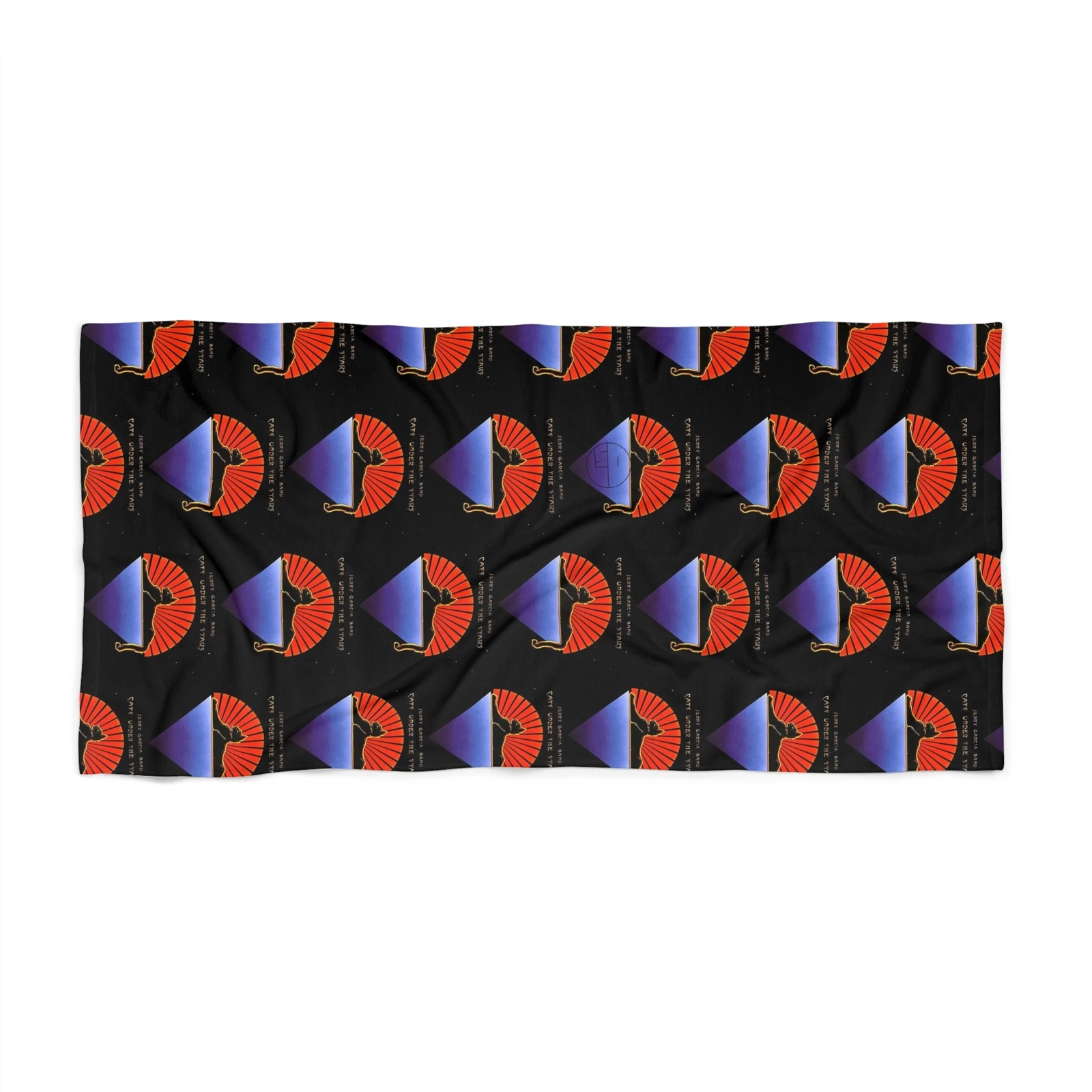 Jerry Garcia Cats Under the Stars Grateful Dead Beach Towel