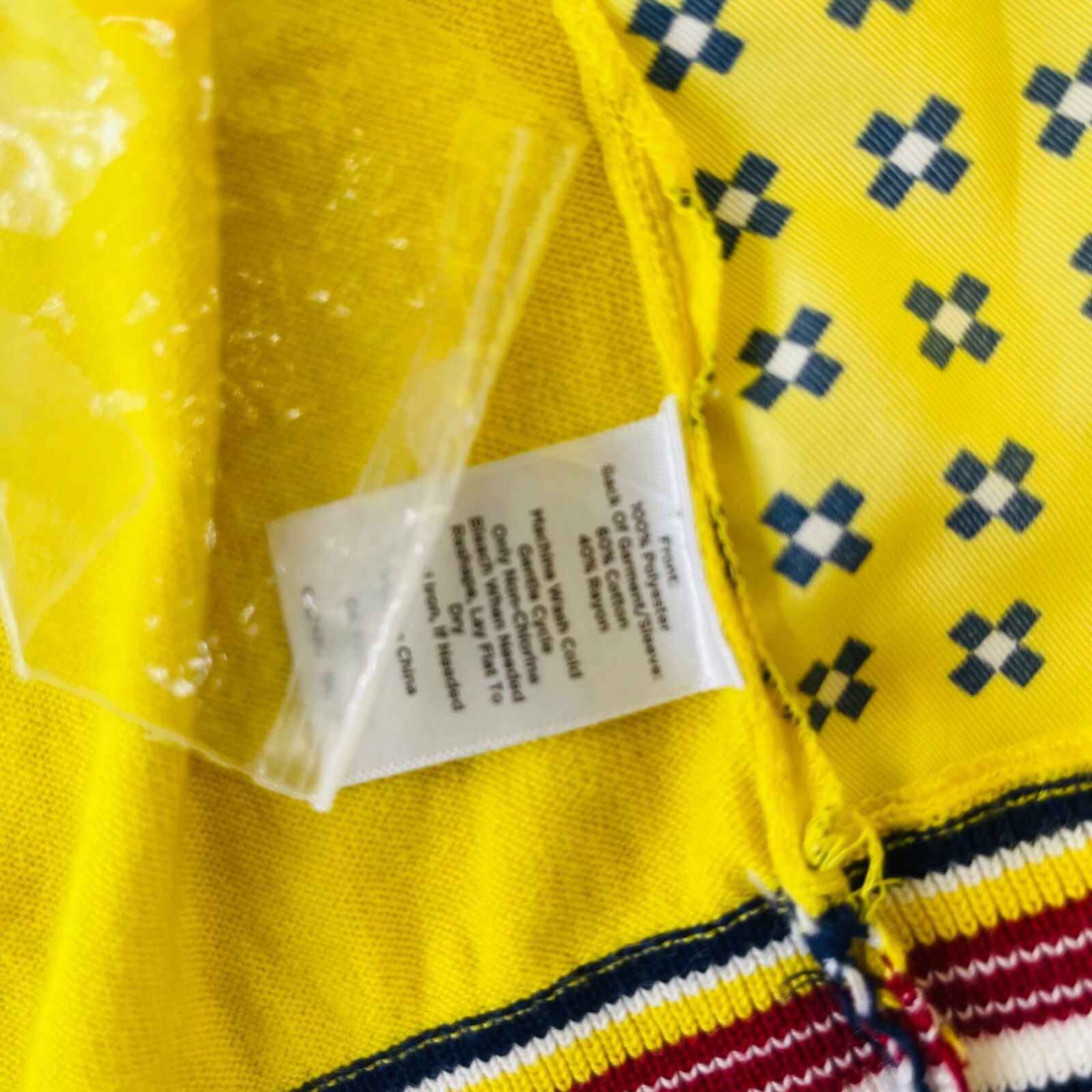 Talbots Womens Yellow Patterned Button-Front Card… - image 3